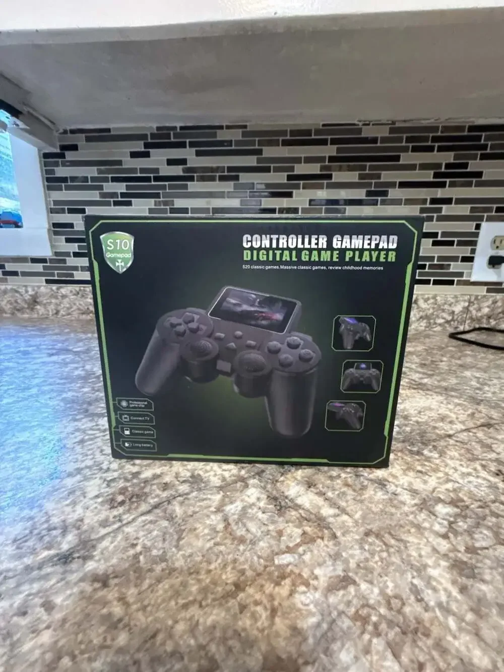S10 Controller Gamepad Digital Game Player with 520 Classic Games